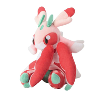 Officiële Pokemon center Pokemon fit knuffel Lurantis 17cm Collectors item
